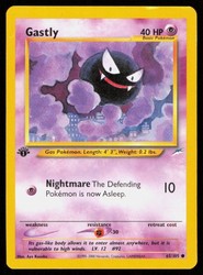 Gastly 65/105 Neo Destiny 1st Edition
