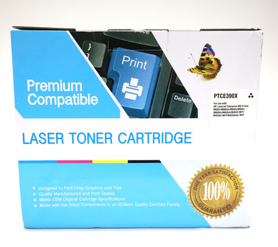 Premium Compatible PTCE390X Black High Yield Toner Cartridge For HP M602dn New