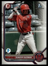 2022 Bowman 1st Edition #BPPF-138 Denzer Guzman