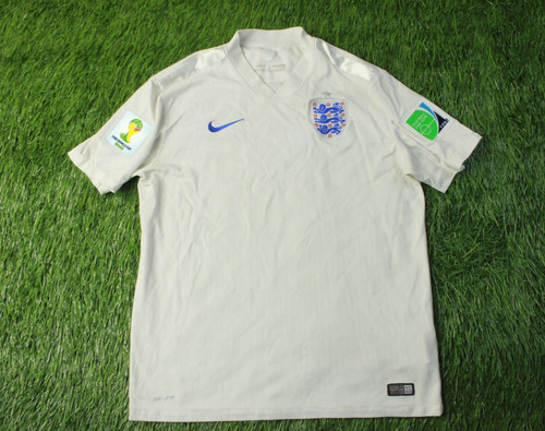 ENGLAND TEAM 2014/2016 FOOTBALL SOCCER SHIRT JERSEY HOME NIKE ORIGINAL SIZE L