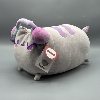 Pusheen Gamer Log Squisheen Plush 12'' NEW