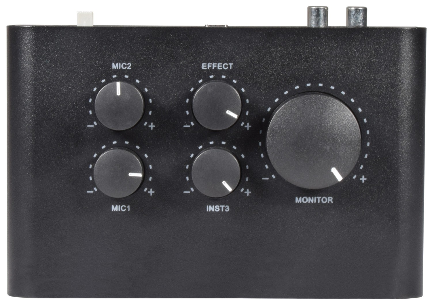 USB Audio Interface - 2 Microphone + 1 Instrument