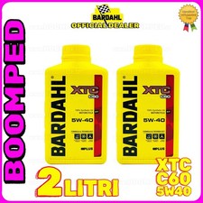 OLIO MOTORE BARDAHL XTC C60 5W40 YAMAHA T-MAX TMAX 500 2008-2011 2 litri 02BD57
