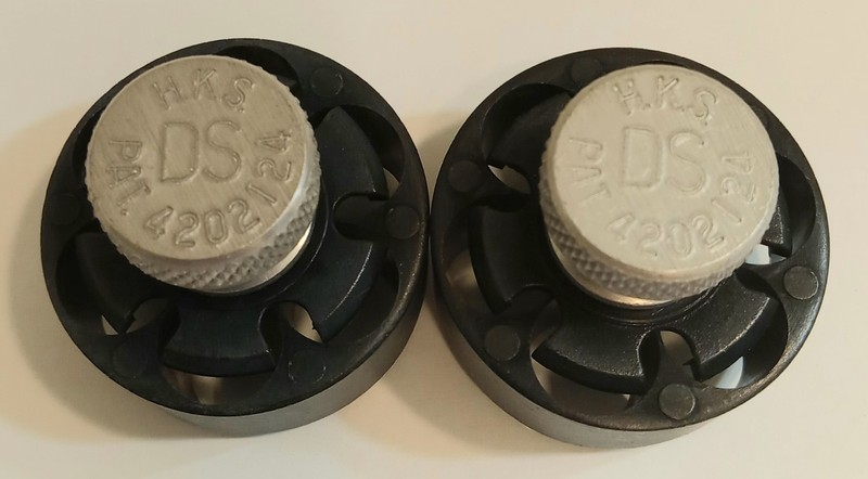 Lot of 2 HKS Speedloaders: Colt Detective Special, Agent, Cobra, and Diamondback