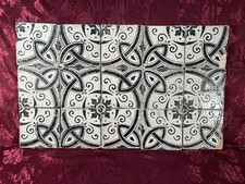 Antiche Mattonelle 15 Pezzi Di Riggiole Maioliche Piastrelle Siciliane 20x20.