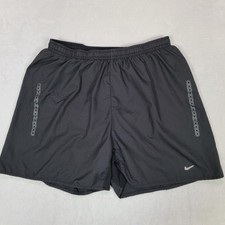 Nike Mens Dri-FIT Running Shorts Size Small Black Mesh Interior Athletic Classic