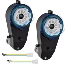 24 Volt High Torque DC Motor 40000RPM Gearbox for Powered Wheels Electric Motors