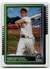 2025 Donruss #67 Eddie Mathews Optic