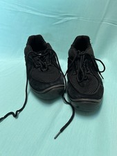 Revolution dancewear shoes size 7.5 ADM black split sole design Premium Leather