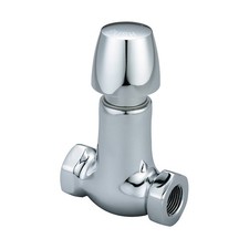 Central Brass 0336-N2-3/8 Chrome Slow-Close Straight Stop