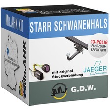 Für Smart 3 ab 24 GDW Anhängerkupplung starr mit 13pol spezifisch