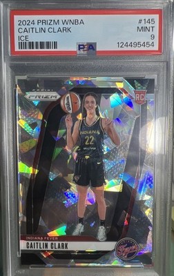 2024 Panini Prizm WNBA - Caitlin Clark #145 Ice Prizm (RC)