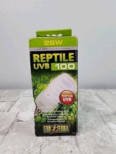 Exo Terra Reptile UVB 100 - Bulb - 26W for Tropical Terrarium