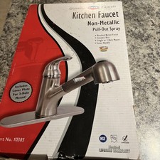 EZ-FLO Prestige Collection Pull-Out Sprayer Kitchen Faucet Brushed Nickel 10308