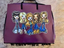 Vintage 2002 BRATZ Storage Travel Accessory Case - 3 Accessory Inserts w/Clothes