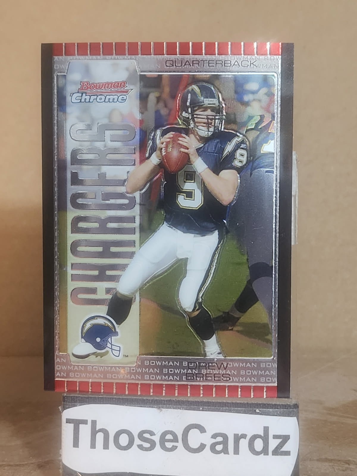2005 Bowman Chrome #5 Drew Brees