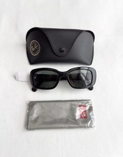 New RAY BAN Rectangle 50mm Sunglasses RB4122 - Black - Authentic