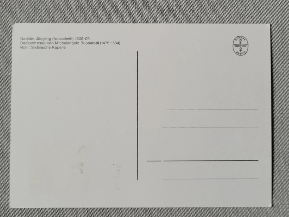 Germany Bund BDR - 1975 500th Birthday of Michelangelo - Mi 833 CTO FDC - Image 2 of 3