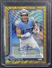 2025 Topps Chrome Chimere Dike Gold Wave Refractor (RAW)