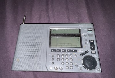 SONY ICF-SW77 FM Stereo/LW/MW/SW World Band Receiver 1991