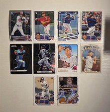 MLB Minnesota Twins Lot Of 10 - Jenkins, Palacios, Rodriguez, Sanchez, Oliva