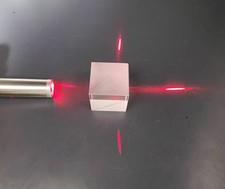 50x50x50mm Optical Glass Cube Dichroic Beam Splitter Prism Ratio 50:50 Spectrome