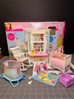 Mattel Barbie Nap 'n Play Nursery Playset 2001 #88814 Krissy Vintage COMPLETE