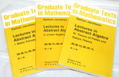 LECTURES in ABSTRACT ALGEBRA Volumes I, II, III Nathan Jacobsen SBs Concepts etc