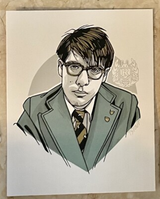 #ad Tyler Stout Rushmore Pros amp; Cons handbill Wes Anderson $65.00