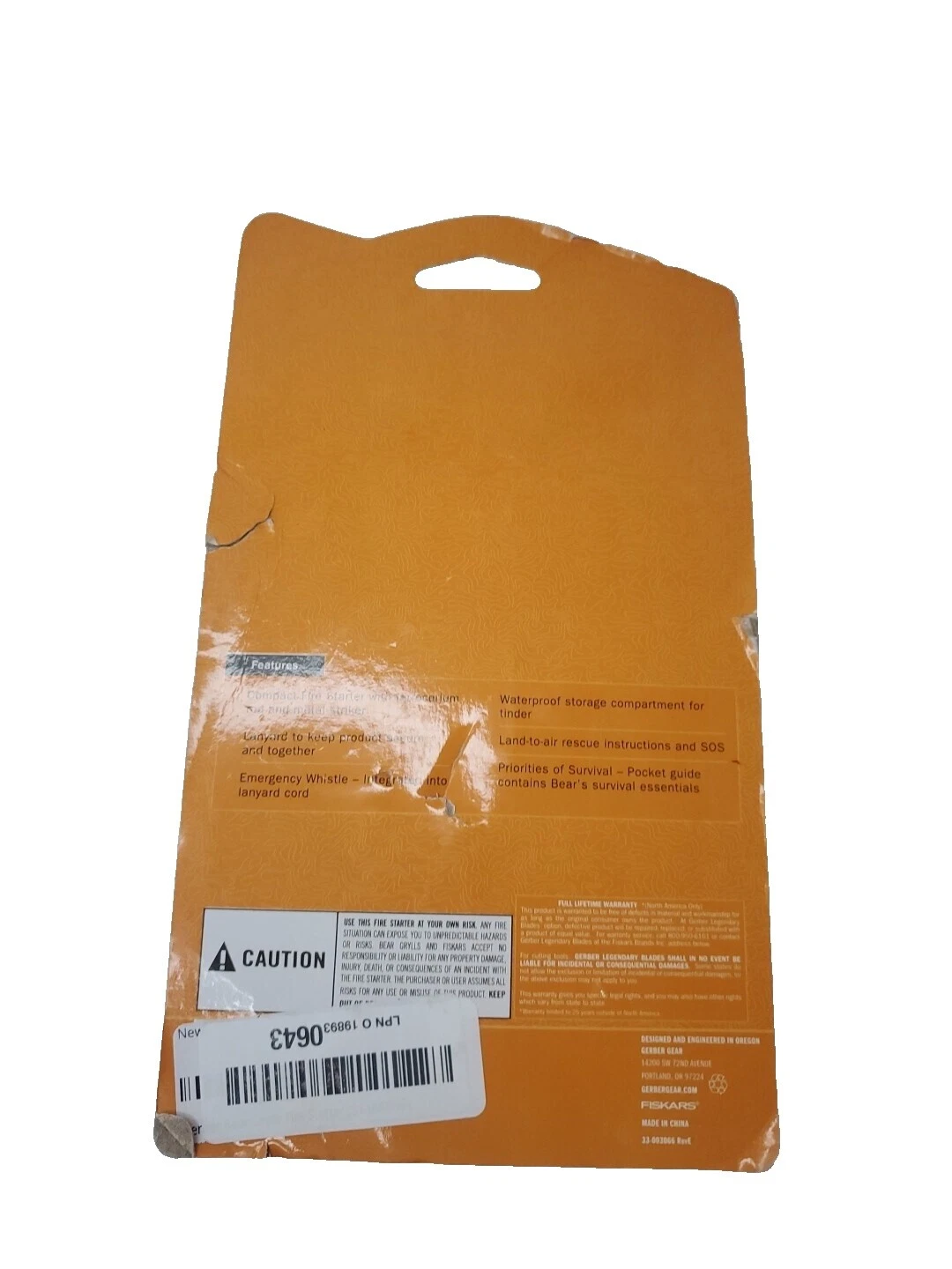 Gerber Fire Starters