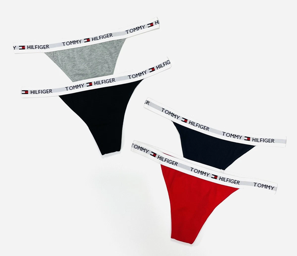 eBay In Hilfiger Women\'s Thong Underwear Band | Tommy Sporty Pack 2 Panty X