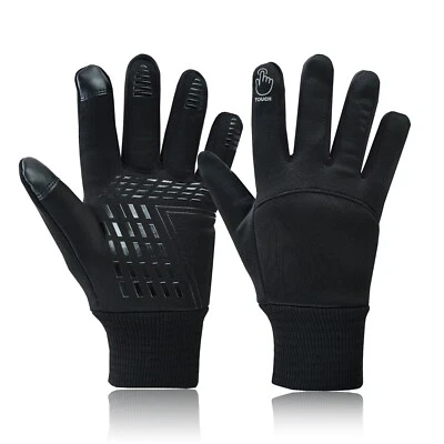 SWIFT WEAR Guantes de esquí térmicos antideslizantes impermeables a prueba de viento cálidos de invierno para hombre