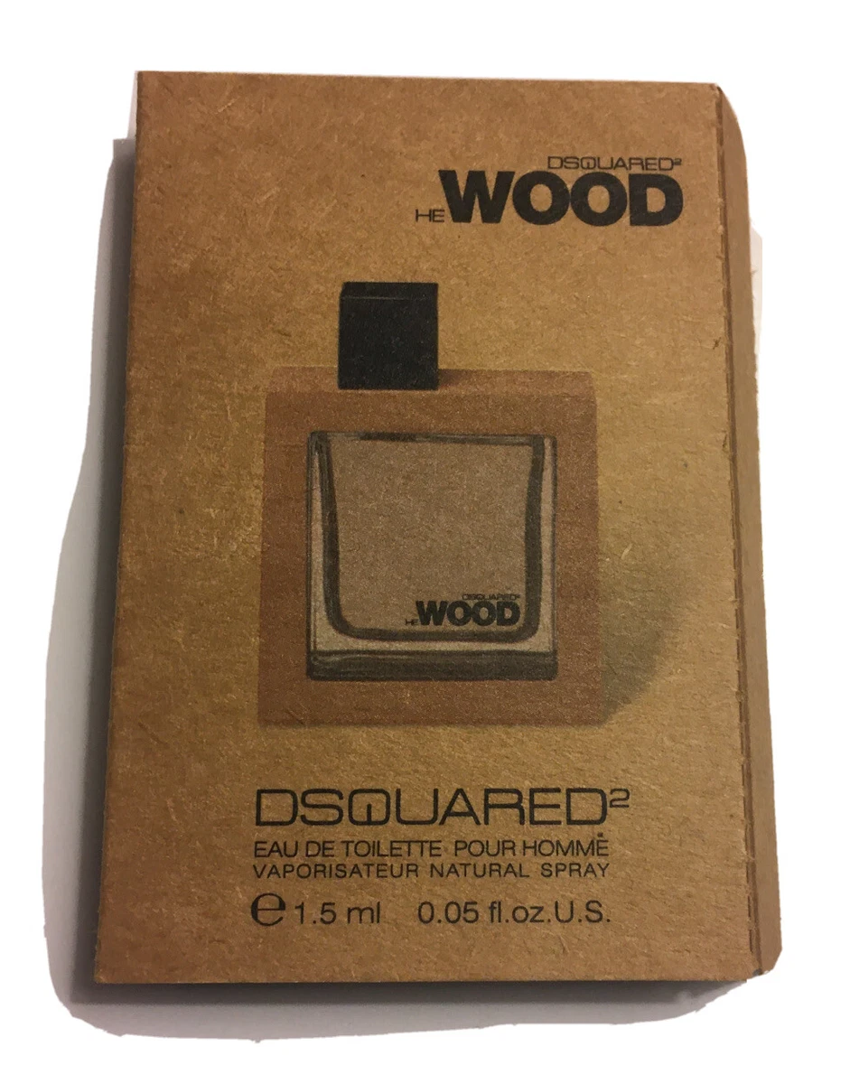 Parfum Dsquared2 Intense He Wood EDT 100 Ml - Vintage Et Rare - Neuf Sous Boîte