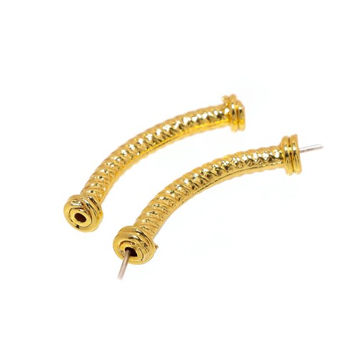 Lot De 18 Bouchons De Perles Bali En Métal Plaqué Argent - Diamètre 8 Mm - Pour Bijoux Faits Main