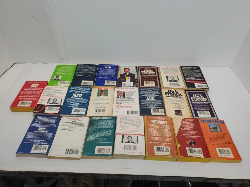 Bundle Lot Set of 22 - Dick Francis Mystery Crime Thriller - Novels Horse Race - Image 2 of 4