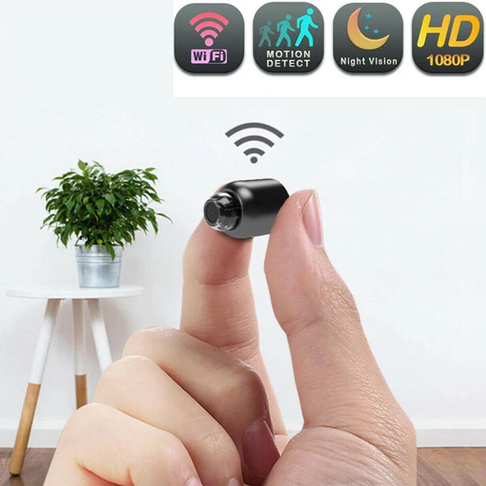 Mini spy Camera WiFi Video and Audio Recorder IP Cam Smart Home Night  Vision