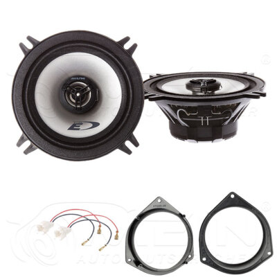 ALPINE LAUTSPRECHER für FIAT GRANDE PUNTO Typ 199 2005-2009 Heck Hinten #B43Y