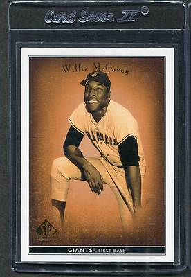 2002 Sp Legendary Cuts Willie McCovey #73 Mint