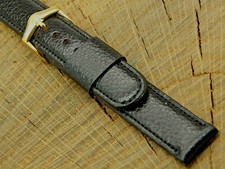 NOS Vintage JB Champion Buffalo Calf w Gold Tone Buckle Watch Band 16mm Unused