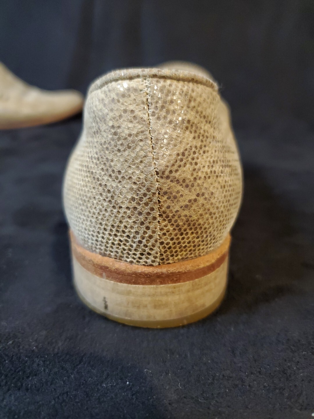 ELLEN TRACY Womens Size 6B Python Snake Faux Leat… - image 15