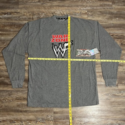 Vintage 1999 WWF War Zone Signature Series Long Sleeve Shirt Size XL Brand New - Picture 8 of 8