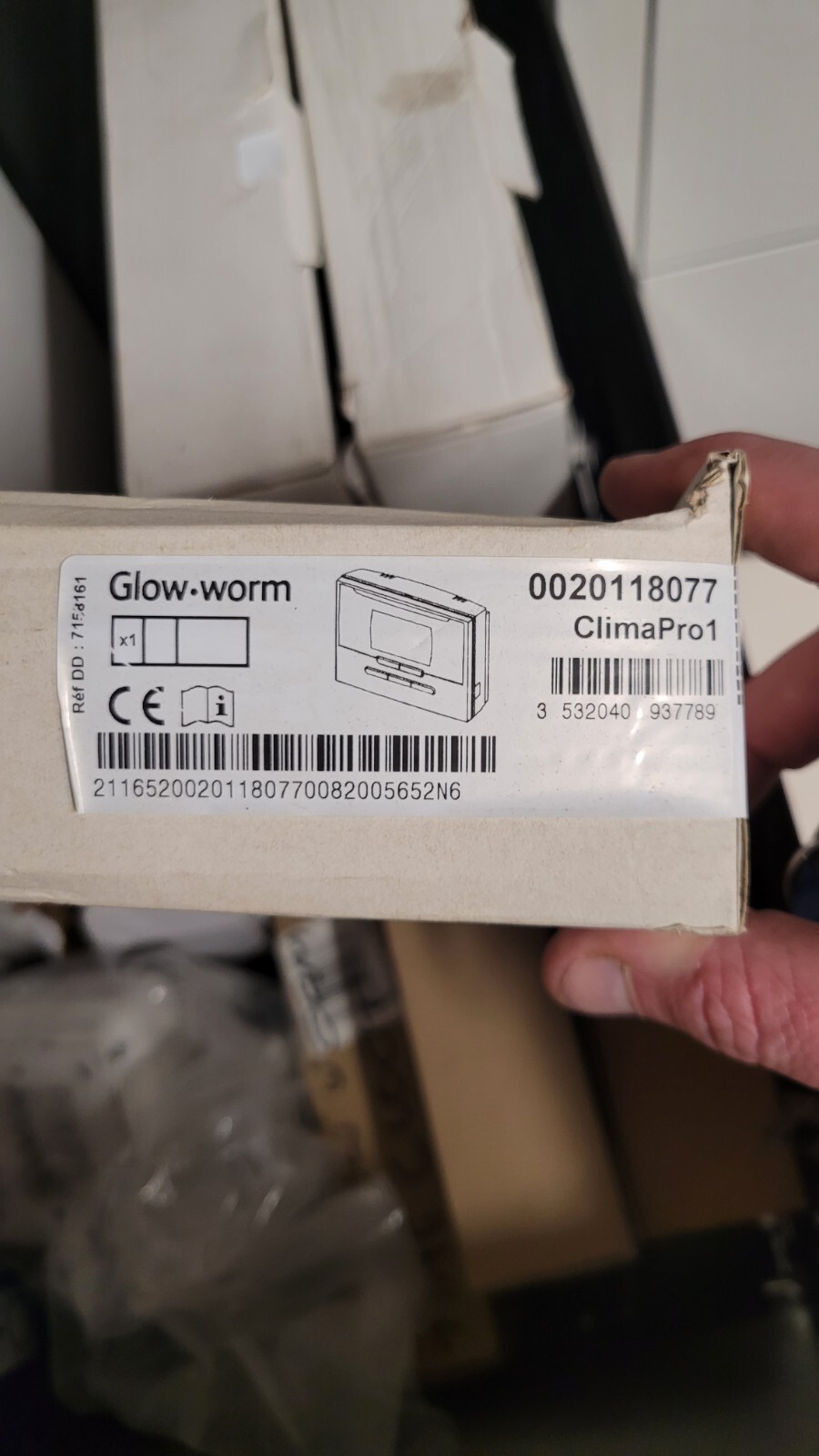 Glowworm Climapro1 Wired Programmable Thermostat - White (0020118077) for  sale online | eBay