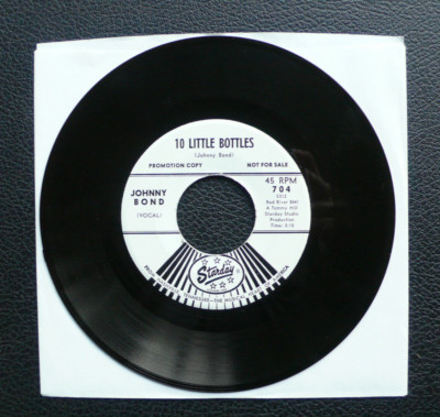 7'' Johnny Bond - 10 Little Bottles - US Starday Promo