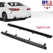 For 2018-2021 XSE Toyota Rear L+R Camry SE Rear Bumper Lower Molding Trim 2PCS