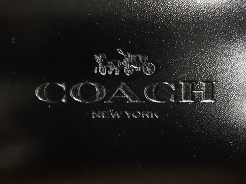Coach New York Black Hardshell Sunglasses Clamshell Eye Glass Case in EUC! - Picture 5 of 6