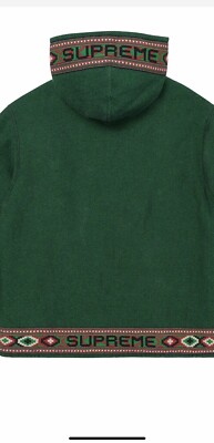 Supreme SS20 Woven Hooded Jacket Green Large | eBay