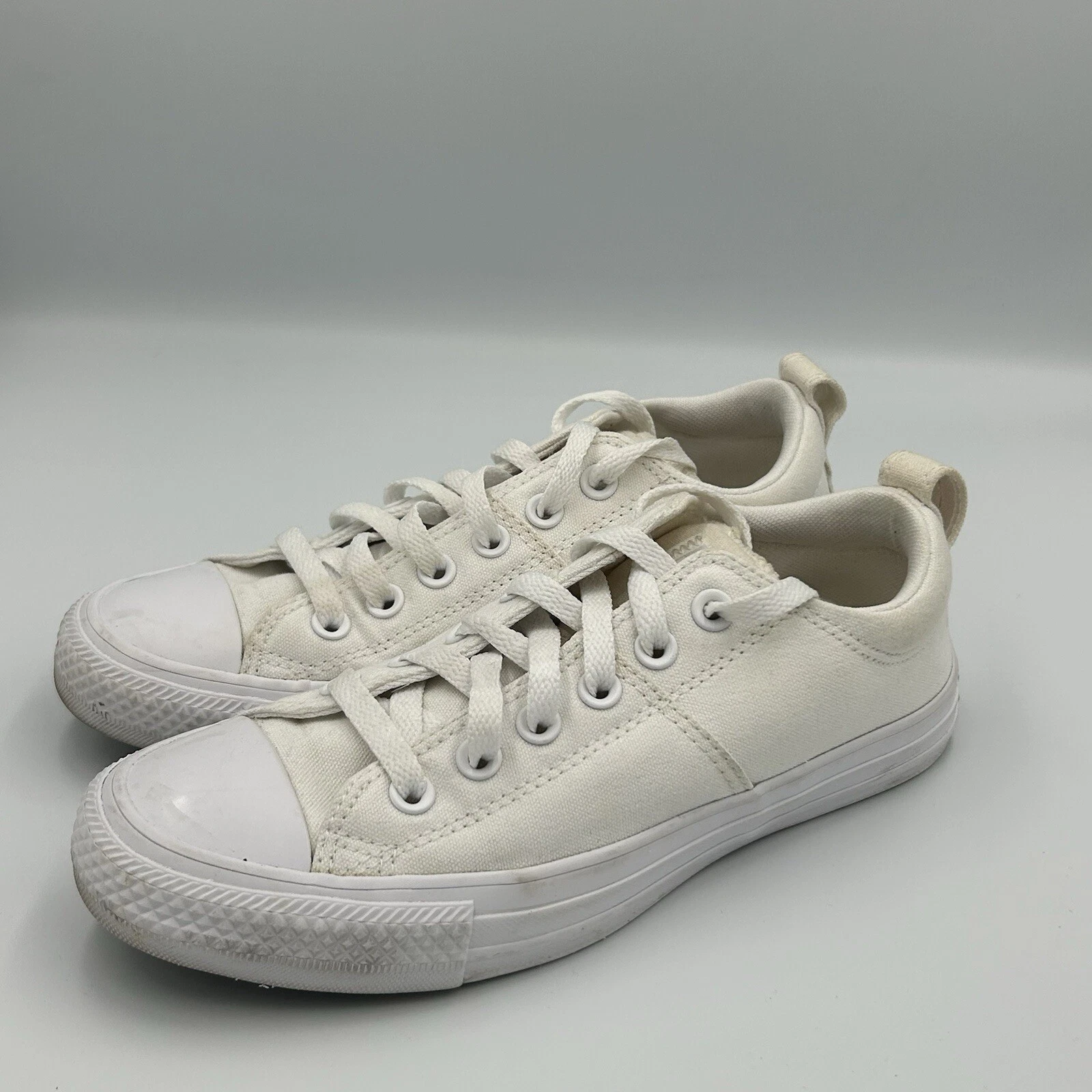 Scarpe sneakers donna Converse Chuck Taylor All Star bianche basse taglia 7