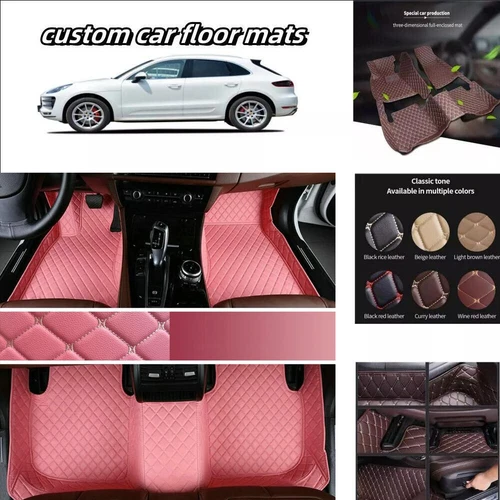Custom Fit For Infiniti All Models Car Floor Mats Luxury Carpets All Weather Rug - Bild 44 von 76