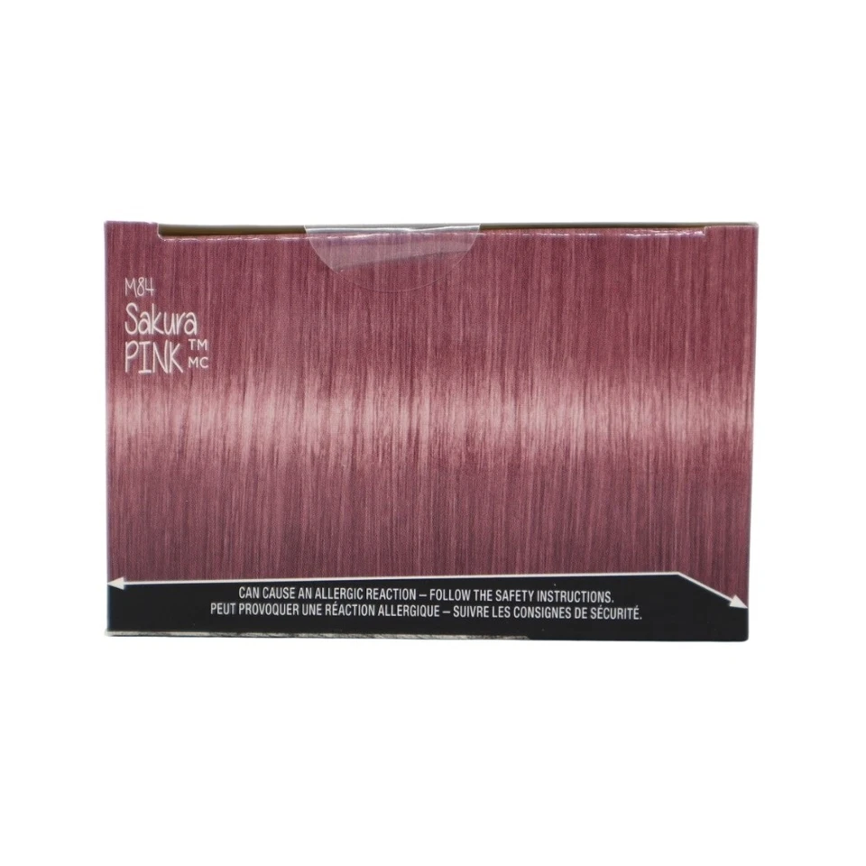Color de cabello permanente Got2b Metallics, rosa Sakura M84 (paquete de 2) Foto 2 de 4