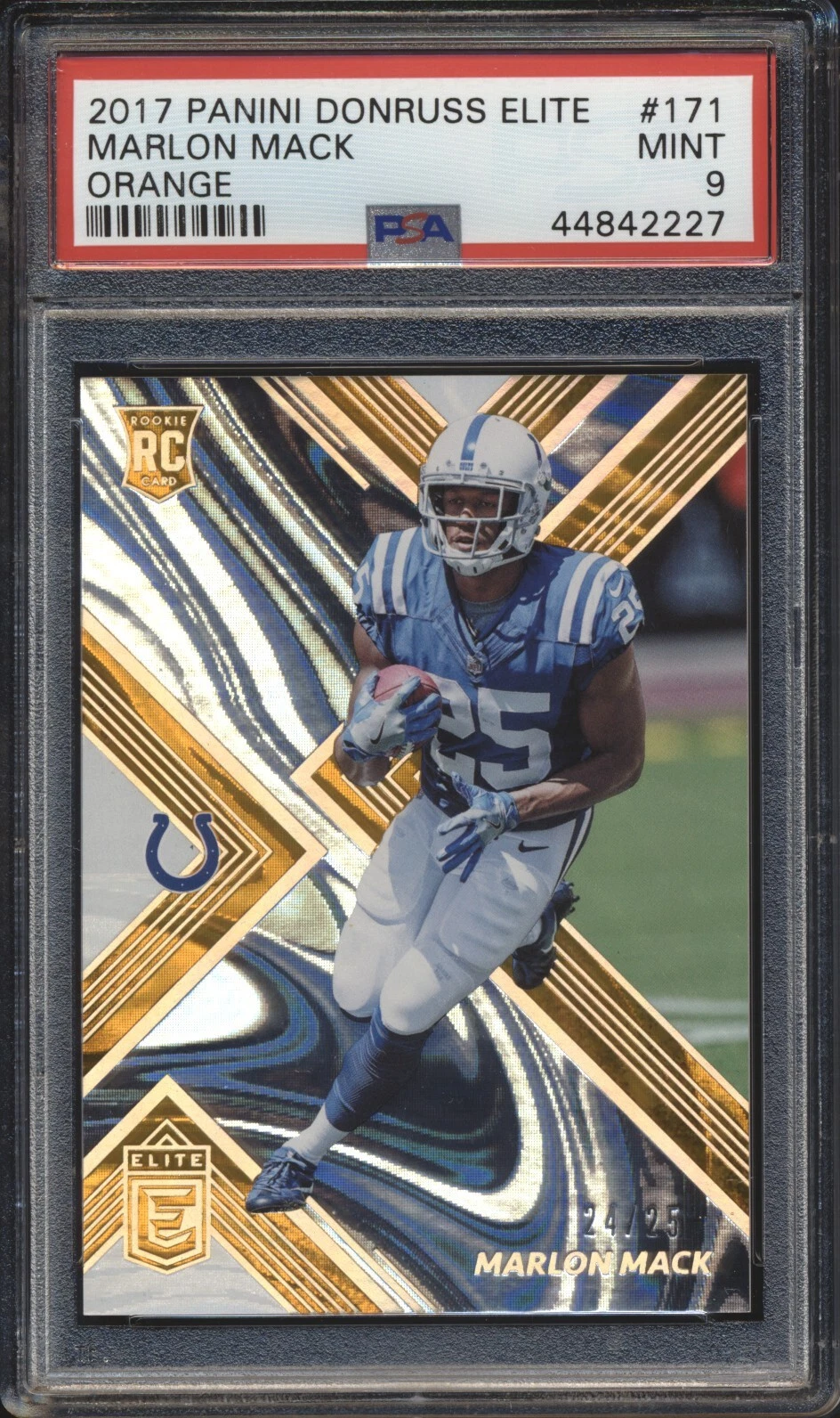 Marlon Mack Panini Donruss Elite #171 Orange